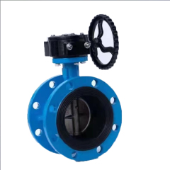 Flange centerline butterfly valve