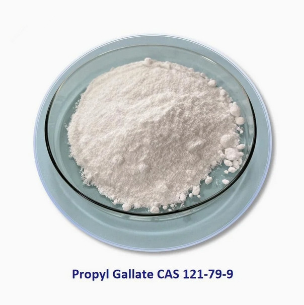 99% Propyl Gallate Powder CAS121-79-9 (Drug Grade and Food Grade Stocks)  Antioxidants Additives