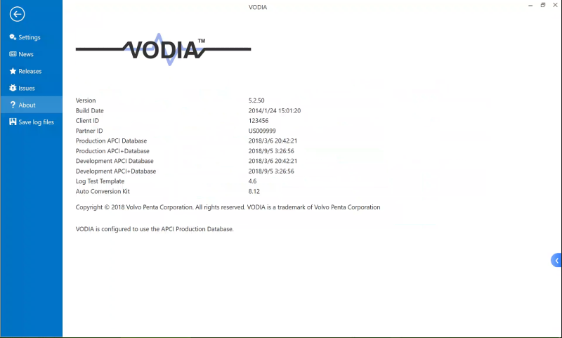 Volvo 2.7 2.8 Banda Software