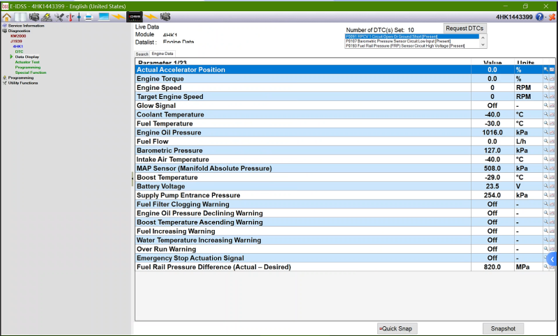 Isuzu e-idss g-idss software