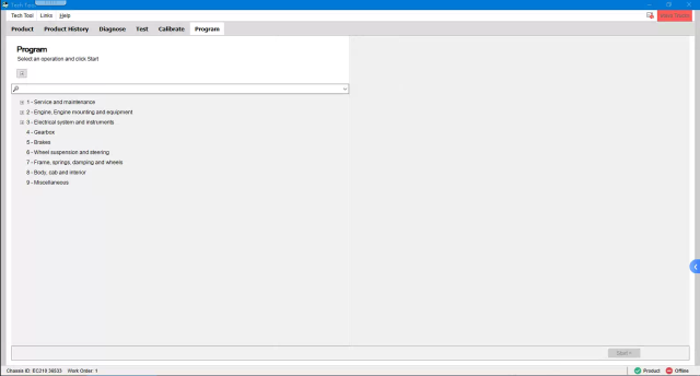 Volvo 2.7 2.8 Banda Software