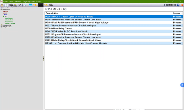 Isuzu e-idss g-idss software