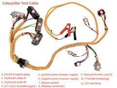 New C/D Excavator Comprehensive Wiring Harness for Caterpillar C6.4 C6.6 C7 C-9 C13 C15 3126B Engine Diagnostic Wiring Harness