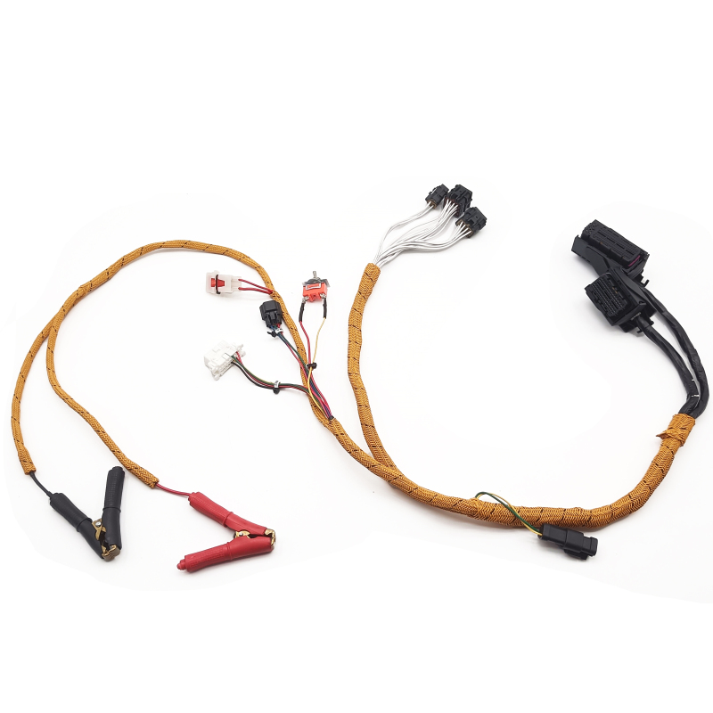 Diagnosis Wiring Harness for Mitsubishi D04FR D06FR 4M50 SY215 Engine Start Testing Cable Excavator Engine Start Cable