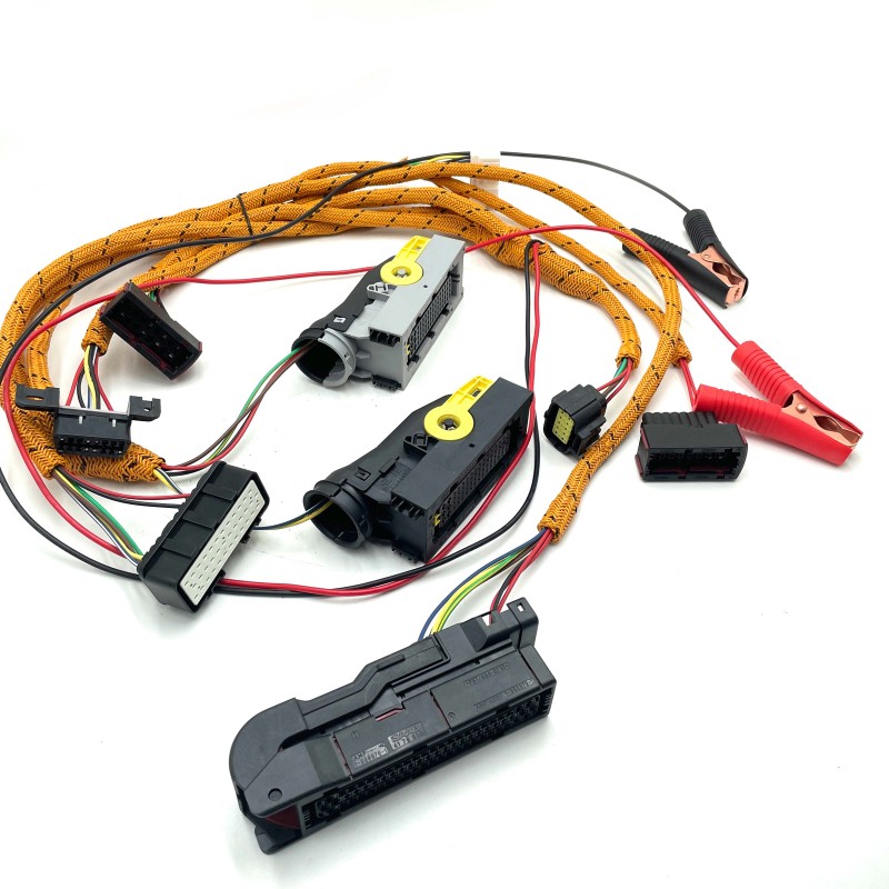 for volvo excavator Offline start controller unit diagnostic tool Engine Programming test brush wire harness Cable