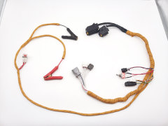 Diagnosis Wiring Harness for Mitsubishi D04FR D06FR 4M50 SY215 Engine Start Testing Cable Excavator Engine Start Cable