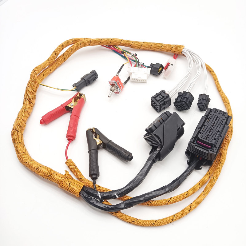 Diagnosis Wiring Harness for Mitsubishi D04FR D06FR 4M50 SY215 Engine Start Testing Cable Excavator Engine Start Cable
