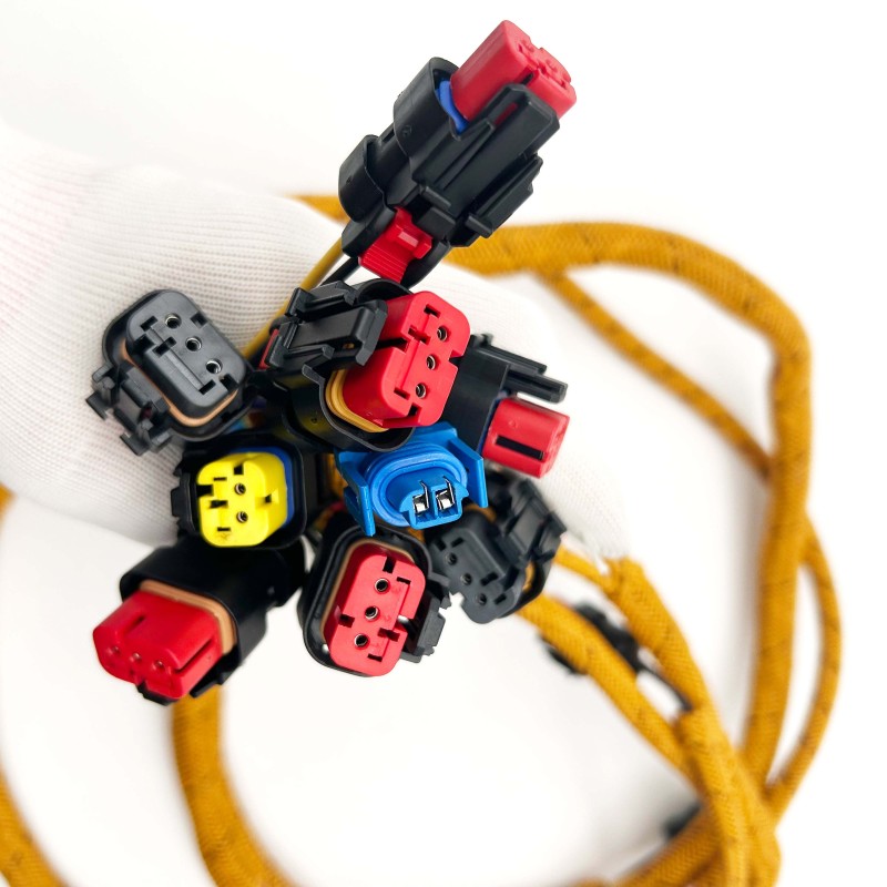 Excavator Parts 296-4617 2964617 For Caterpillar E320D E320D C6.4 Engine Wiring Harness Injector Cable