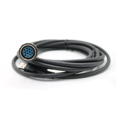 88890305 USB Aviation plug test wire harness interface main test cable for VOLVO VocomⅡ diagnostic tools Heavy truck scanner