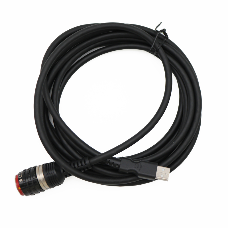 88890305 USB Aviation plug test wire harness interface main test cable for VOLVO VocomⅡ diagnostic tools Heavy truck scanner