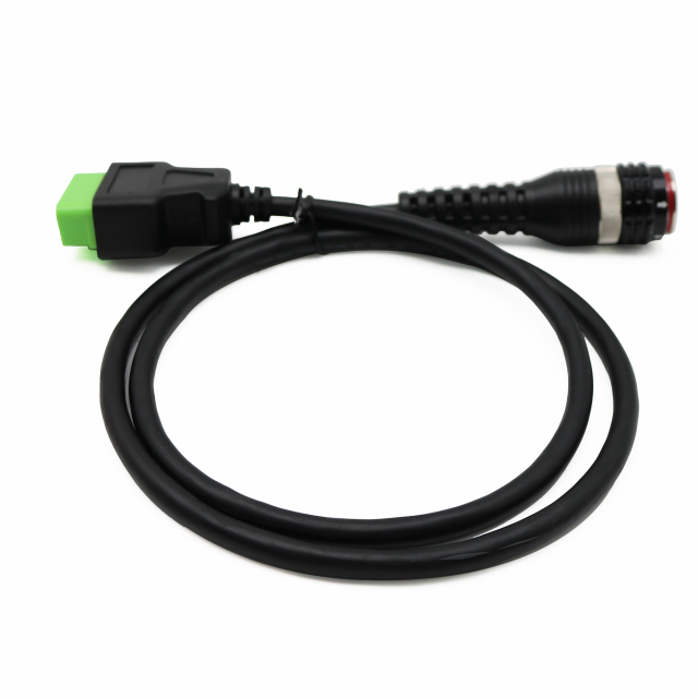 88890304 16 pin OBD Aviation plug test wire harness interface main test 16pin OBD Adapter cable for VOLVO VocomⅡ diagnostic tool
