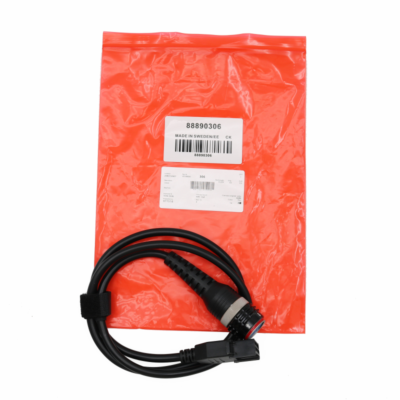 88890306 8 pin Aviation plug test harness interface main test 8 pin diagnostic cable for VOLVO VocomⅡ diagnostic tools scanner