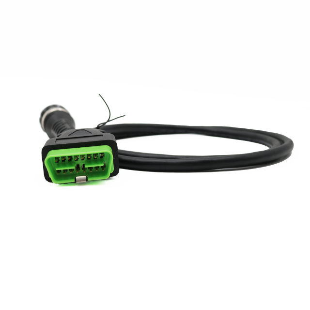 88890304 16 pin OBD Aviation plug test wire harness interface main test 16pin OBD Adapter cable for VOLVO VocomⅡ diagnostic tool