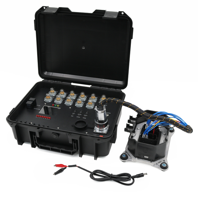 Original brand new for Volvo headlight modules ECU ECM test bench Light Full Function Test Stand for Volvo light simulation test