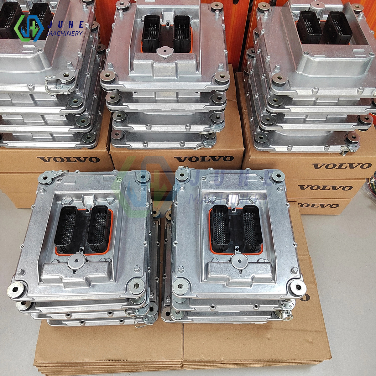Volvo engine control unit module physical diagram