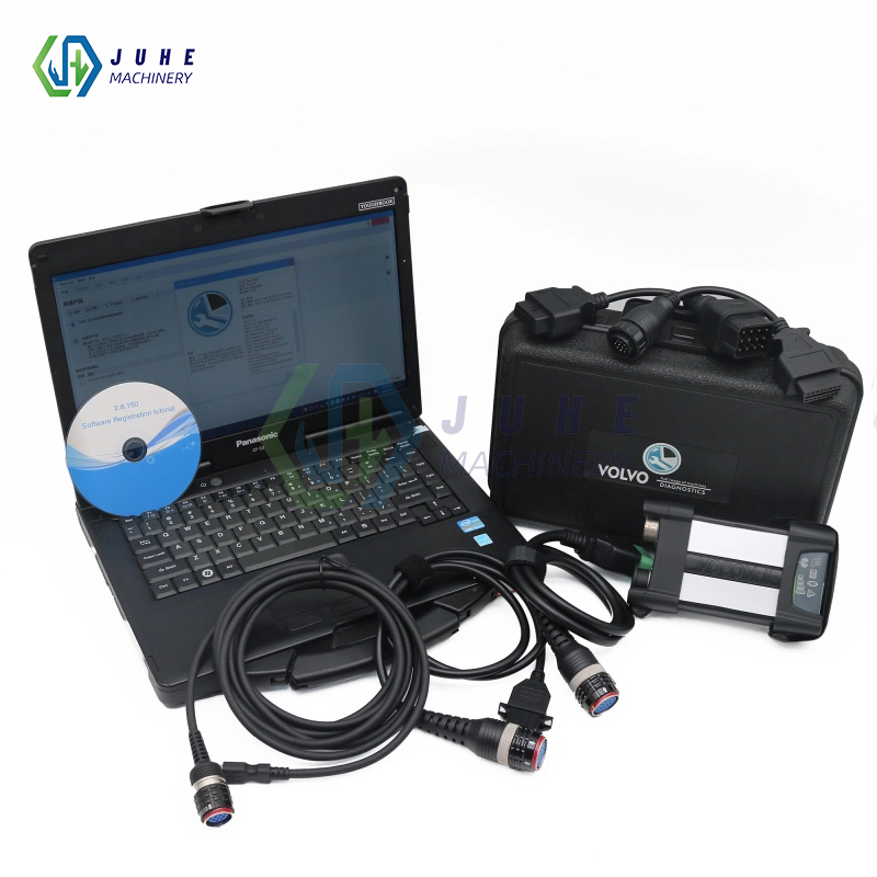 Volvo diagnostic tool with CF53 laptop