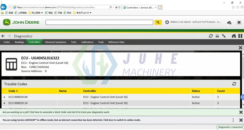 John Deere Diesel Engine Diagnostics