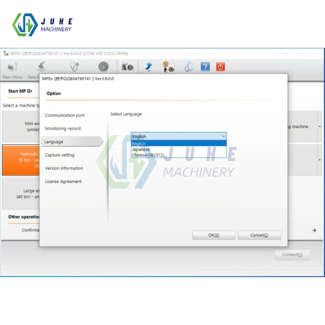 Applicable to Hitachi ZX-1, ZX-3, ZX-3G, ZX-5, ZX-6, ZX-7
