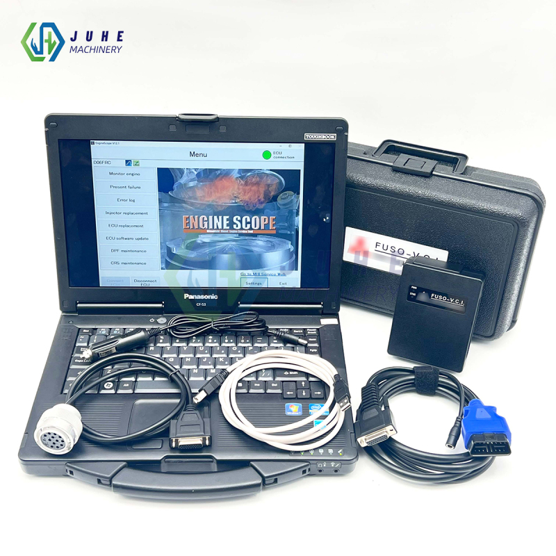 Mitsubishi diagnostic software with CF53 laptop