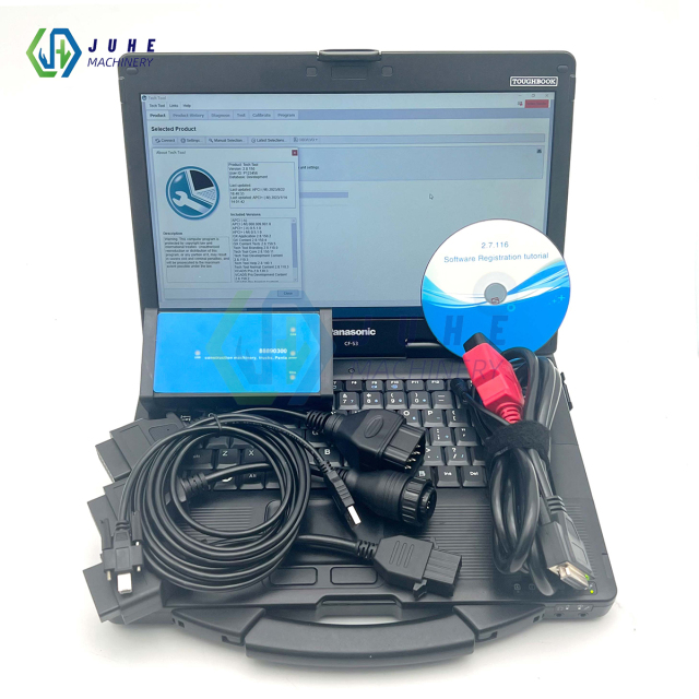 Diagnostic software with CF53 laptop