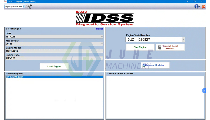 Diesel engine testing