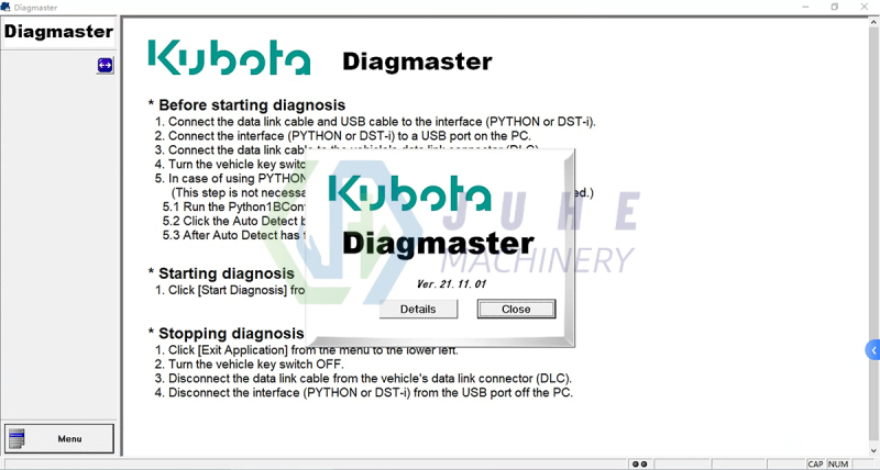 Kubota Diagnostic Software