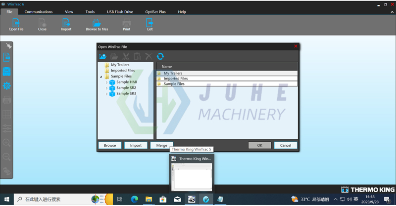 Thermo King fault analysis interface