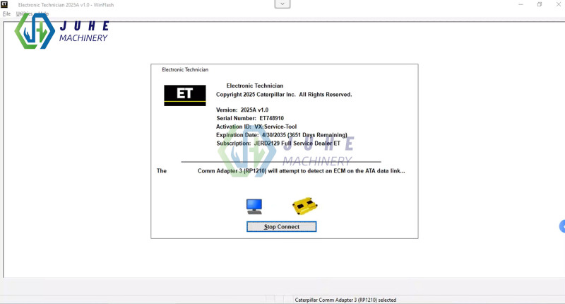 ET4 Diagnostic Test Tool Software
