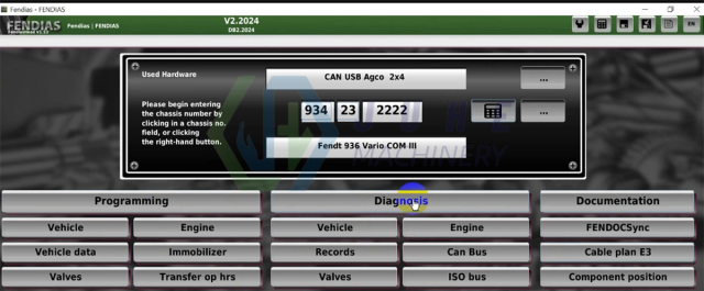 FENDT Fendias software