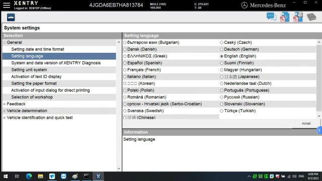 Original XENTRY C6 MB STAR for Mercedes Benz C6 Diagnostic Tool INTERFACE AND CABLE OEM  Multiplexer
