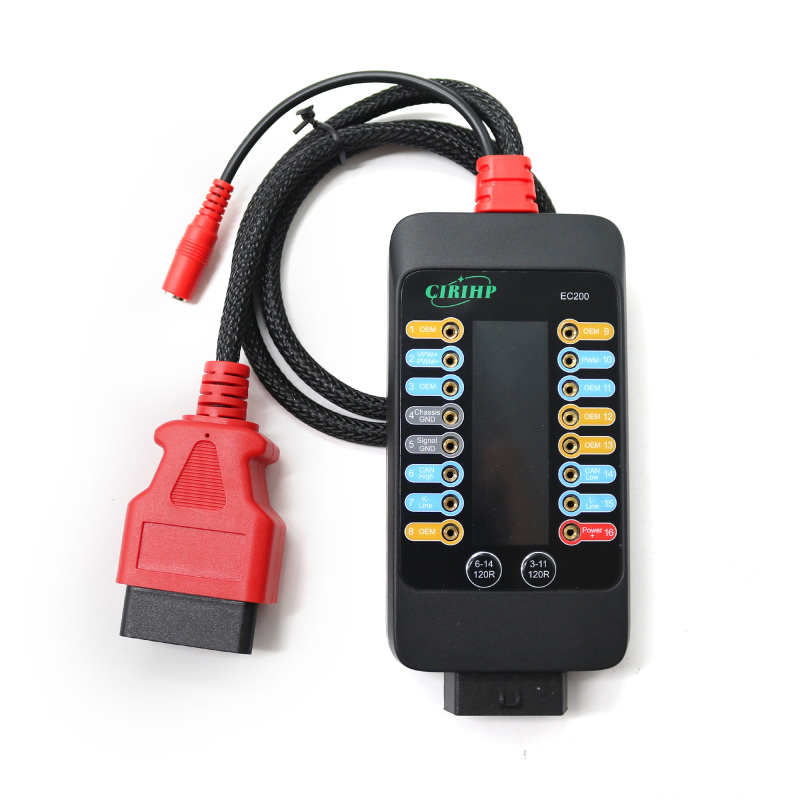 EC200 OBD-II Breakout Box Pinout Tester ECU Signal CAN Line Circuit Test Lead Cable Kit