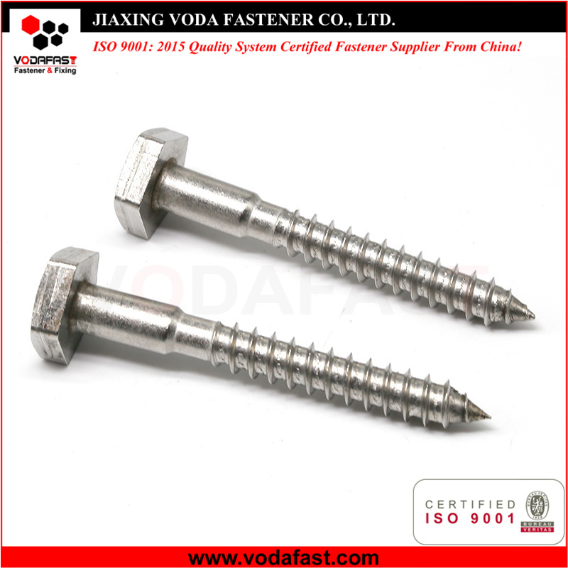 Stainless Steel Hex Wood Screws