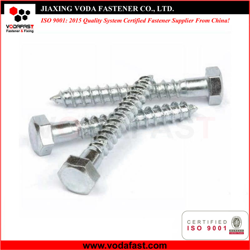 Stainless Steel Hex Wood Screws