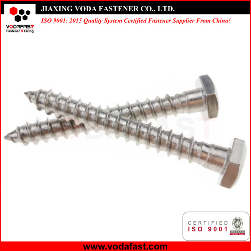 Stainless Steel Hex Wood Screws