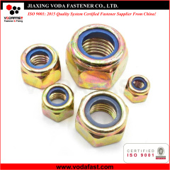 Standard Nylon Insert Lock Nuts made of Steel and Stainless Steel