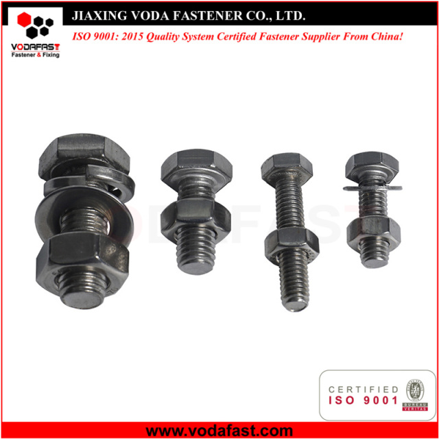 Stainless Steel Hex Bolts with Nuts