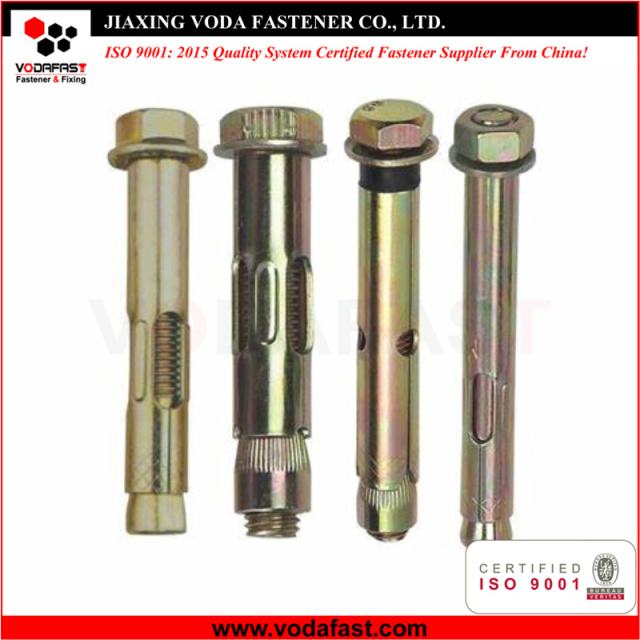 Sleeve Anchors White/Yellow Zinc Plated