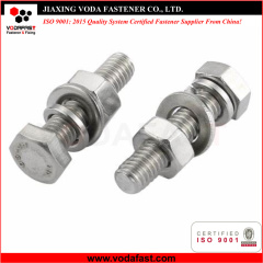 Stainless Steel Hex Bolts with Nuts