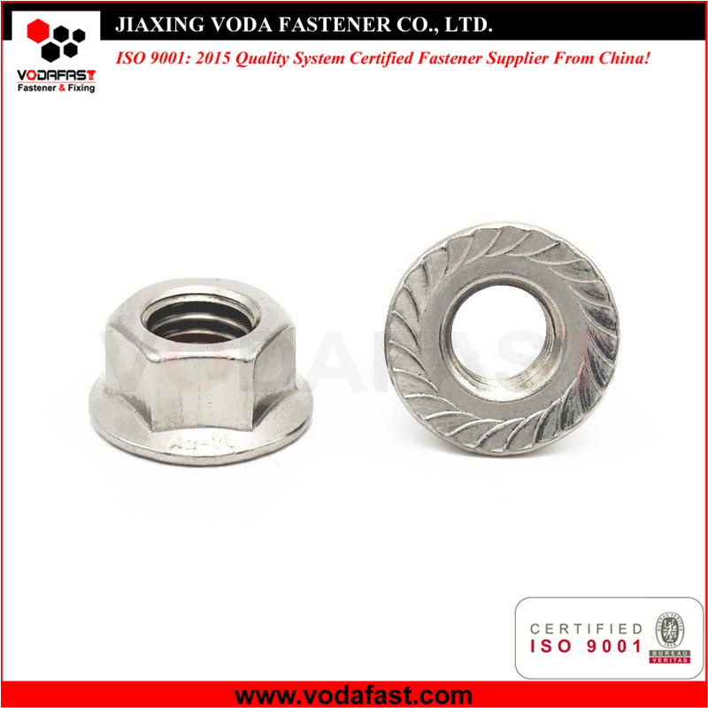 Stainless Steel Flange Nuts