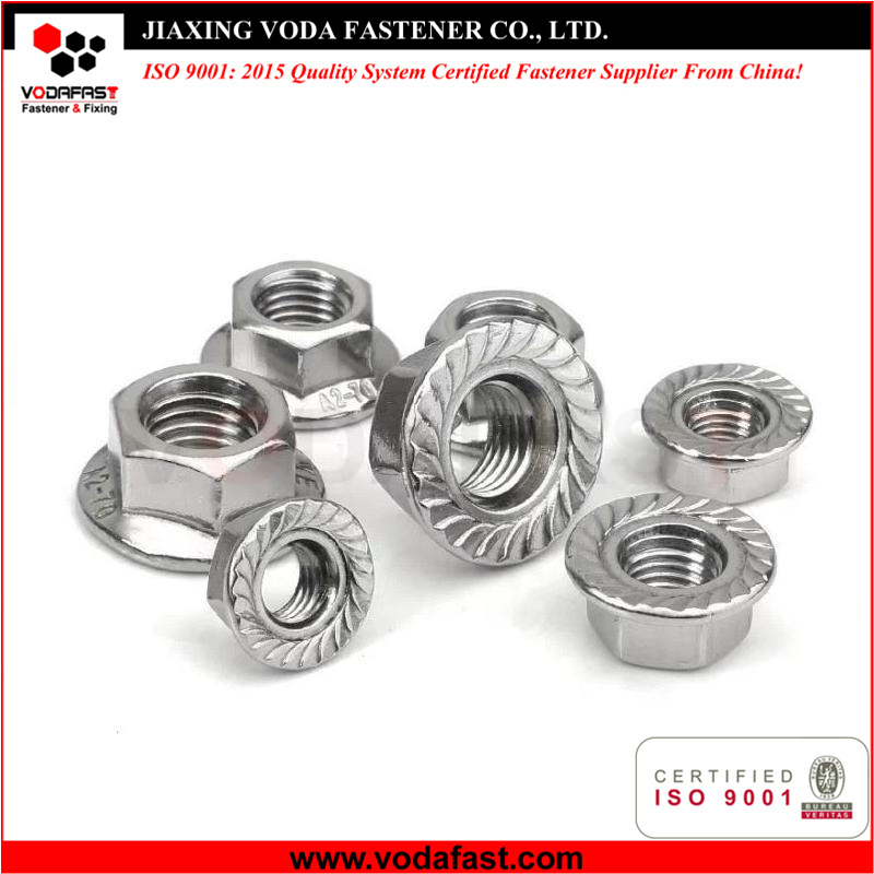Stainless Steel Flange Nuts