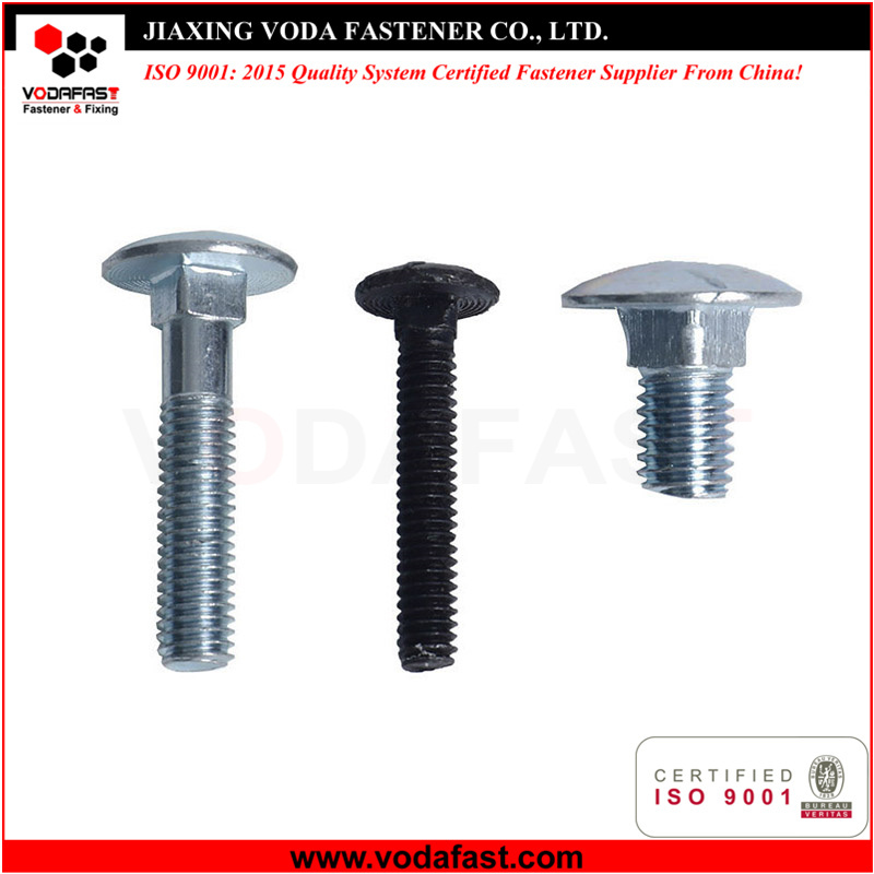 Mushroom Round Head Square Neck Carriage Bolts
