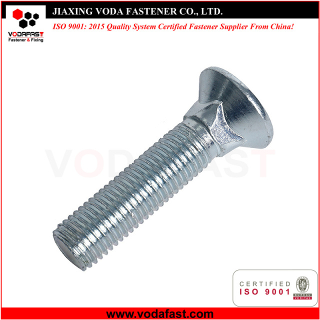 Flat Head Square Neck Carriage Bolt Plow Bolt