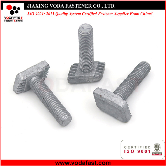 Square T-Head Bolts for Aluminum Profiles - Vodafast B2B Supplier of Lightweight Assembly Fasteners