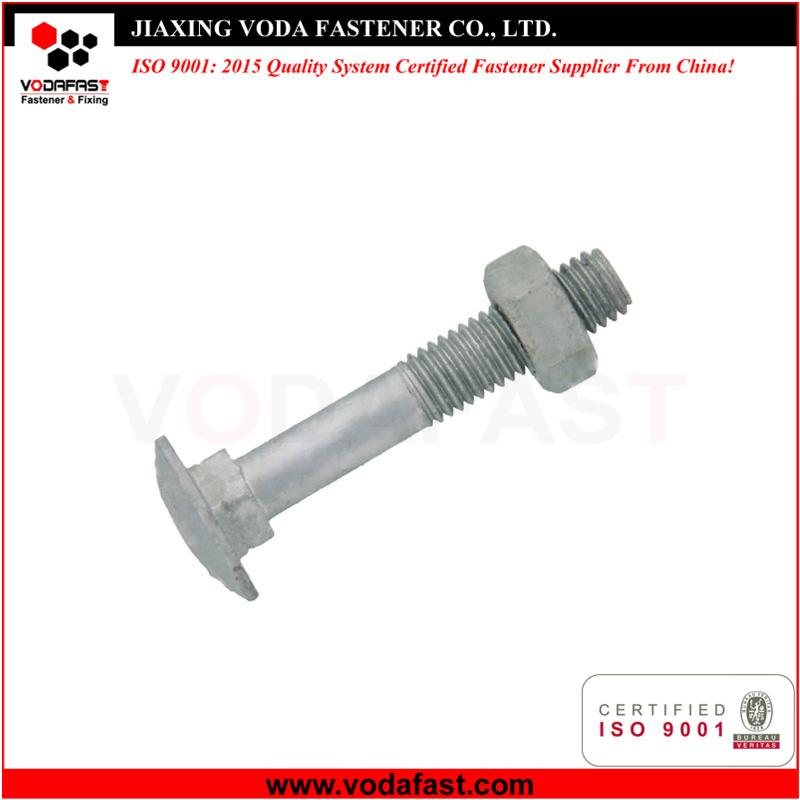 Mushroom Round Head Square Neck Carriage Bolts