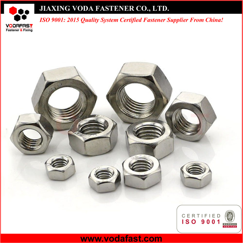 Standard Hex Nuts made of Steel and Stainless Steel | Vodafast