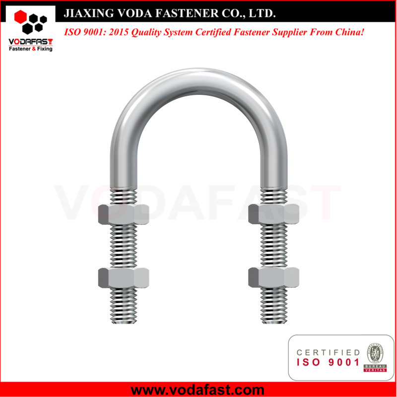 Standard U Bolts with 4 Nuts
