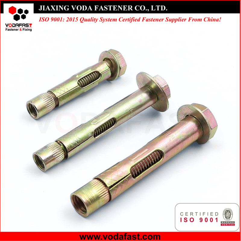 Sleeve Anchors White/Yellow Zinc Plated