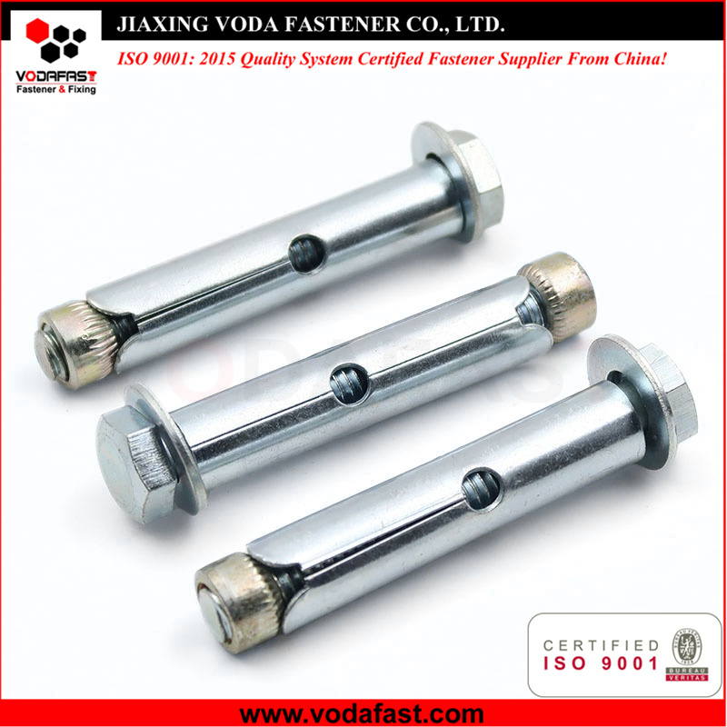 Sleeve Anchors White/Yellow Zinc Plated