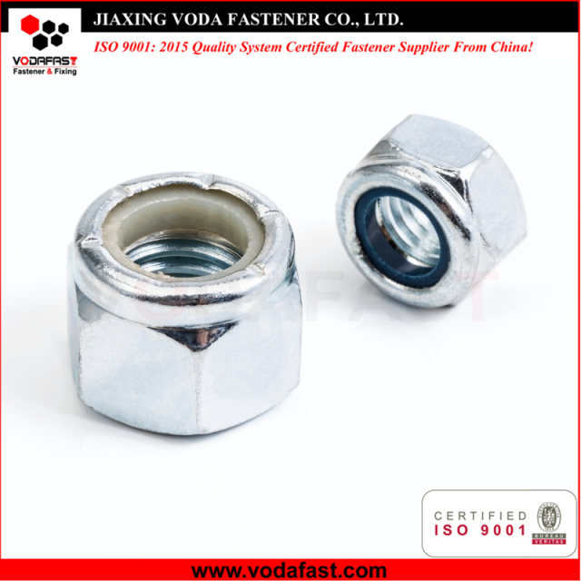Standard Nylon Insert Lock Nuts made of Steel and Stainless Steel
