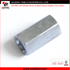 Hex Long Coupling Nut made of Steel and Stainless Steel